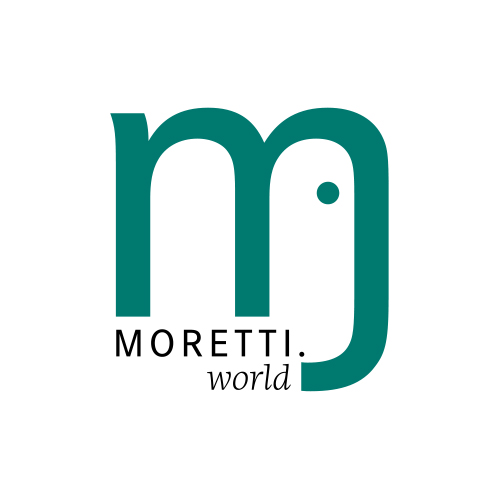 Offizielles Logo der Kommunikationsagentur MORETTI.world